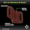 1791 Everyday Carry Leather Sheath for S/M Multitool & Easy-Slide Belt Attachment WEB-ST-ES-SLC-CHN-L - alternate 2